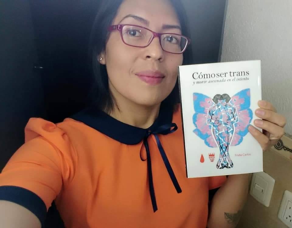 Frida Cartas, escritora transgénero. Foto: Instagram