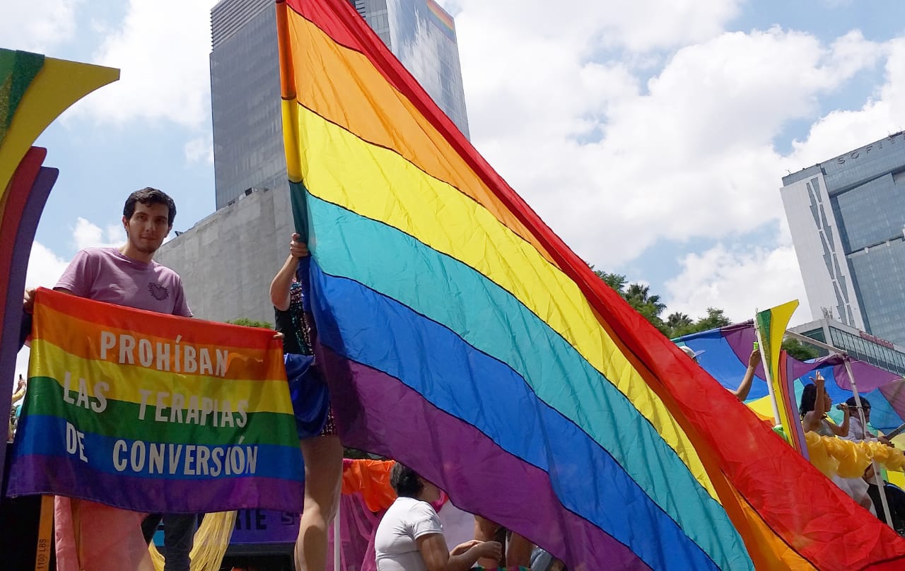 Marcha del Orgullo 2019. Foto: Tania Itzel Vargas