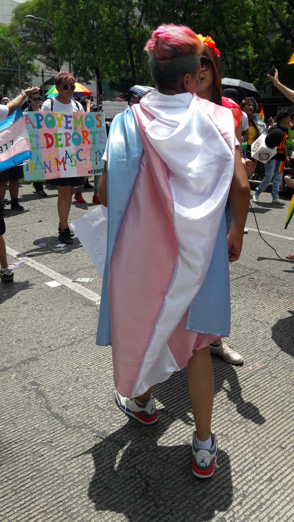 Marcha del Orgullo 2019. Foto: Tania Itzel Vargas