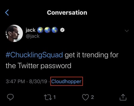 Jack Dorsey Twitter Hack 2