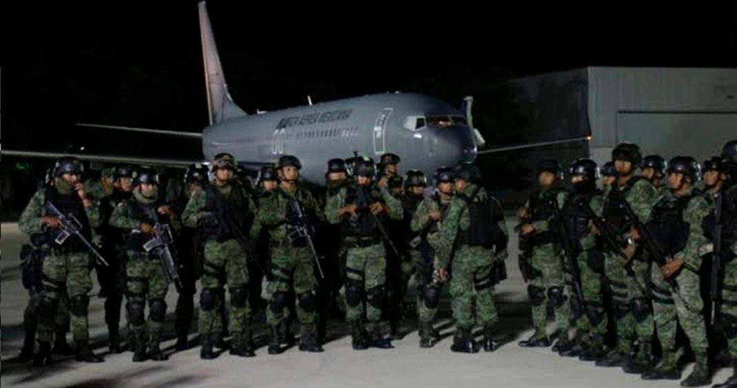 Resultado de imagen para llegan militares a culiacan