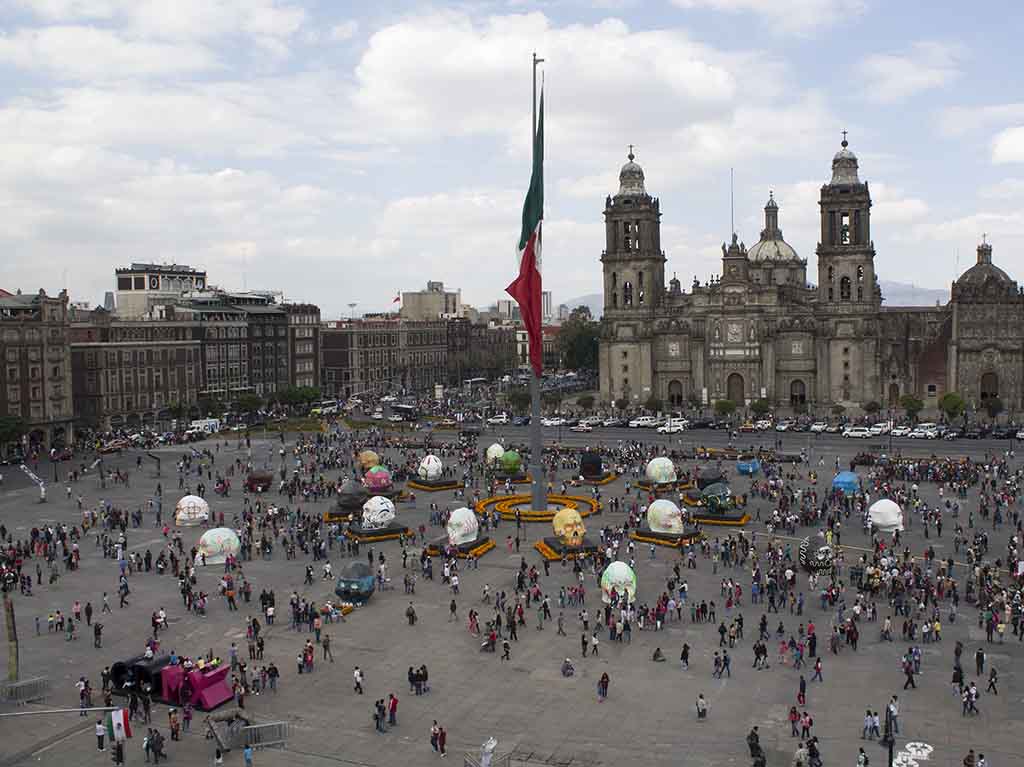 Mega Ofrenda. Zócalo